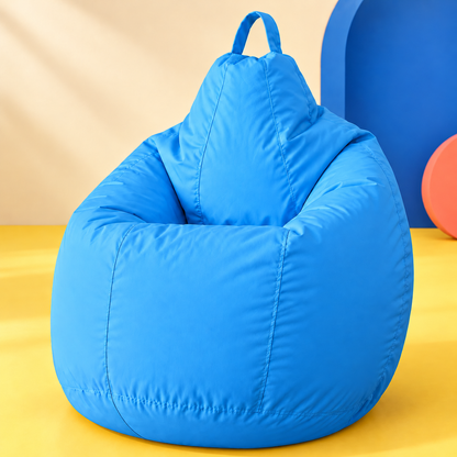 Pouf extérieur Bleu Claire — décor funky