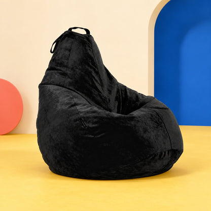 Pouf Noir — décor funky