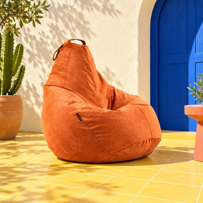 Pouf Orange — décor funky