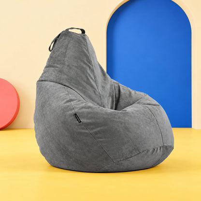 Pouf Gris — décor funky