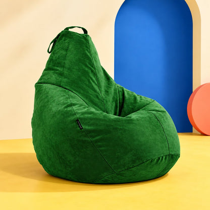 Pouf Vert Royale — décor funky